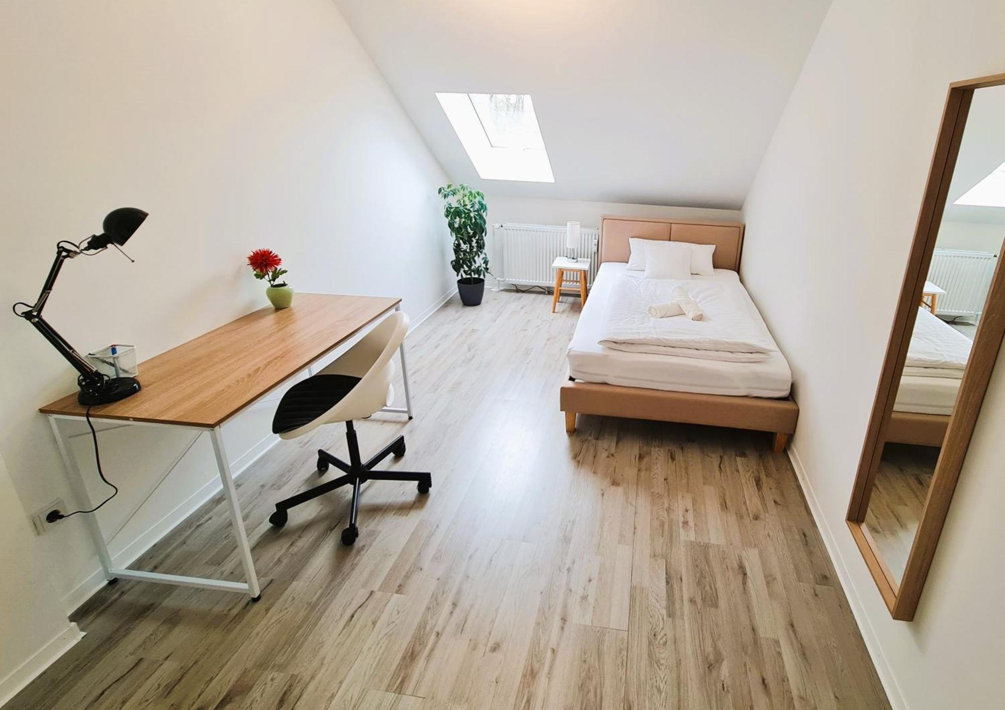 Apartment Naehe Airbus Manching Esterno foto